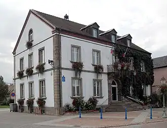 The town hall in Ungersheim