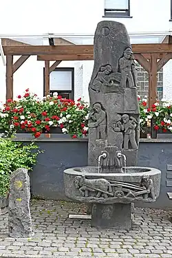 Village fountain