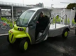 Bicycles of Vélomagg' in Montpellier are redispatched by a fleet of electric vans