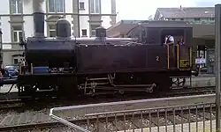 Ed 3/4 2 of the Solothurn–Moutier railway, identical to Ed 3/4 31 and 32 of the Sense Valley railway