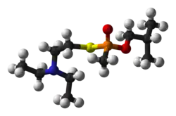 Ball-and-stick model of VR