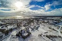 Aerial view of Käina