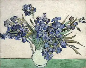 Irises by Vincent van Gogh (1890)