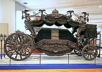 Imperial hearse from Austria, c. 1888