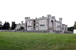 View to Bodelwyddan Castle from the park