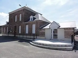 The town hall of Villers-le-Sec