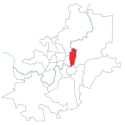 Location of Žirmūnai