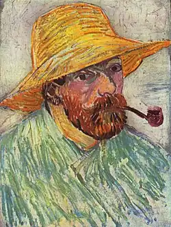 Still-life with Straw hat (1888) by Vincent van Gogh