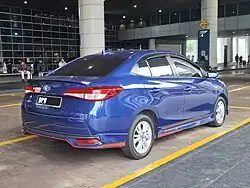 2020 Vios 1.5 J (first facelift; with Aerokit Package exclusively for Malaysia)