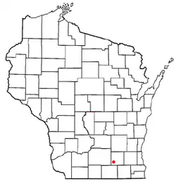 Location of the Town of Sumner, Wisconsin
