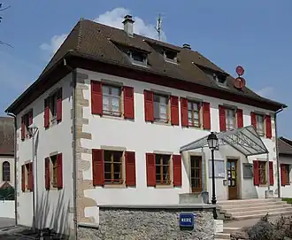 The town hall in Wahlbach