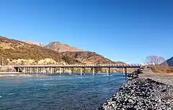 photo of a bridge over a river