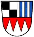 Former coat of arms of the Landkreis Kitzingen