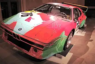 BMW Group - 4 M1, 1979, painted car