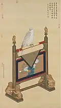 畫白鷹 White Falcon, 1765