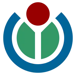 The logo of Wikimedia, without text. The logo was originally designed by w:User:Neolux.