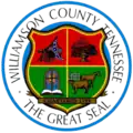 Official seal of Williamson County