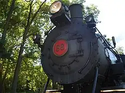 No. 98's front smokebox