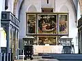 The altarpiece by Lucas Cranach the Elder and son Lucas Cranach the Younger