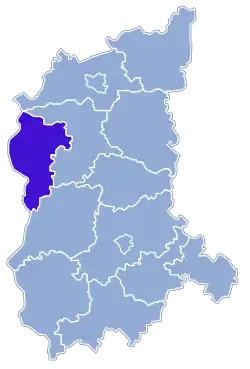 Location within the voivodeship