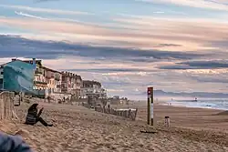 Beach panoramic view