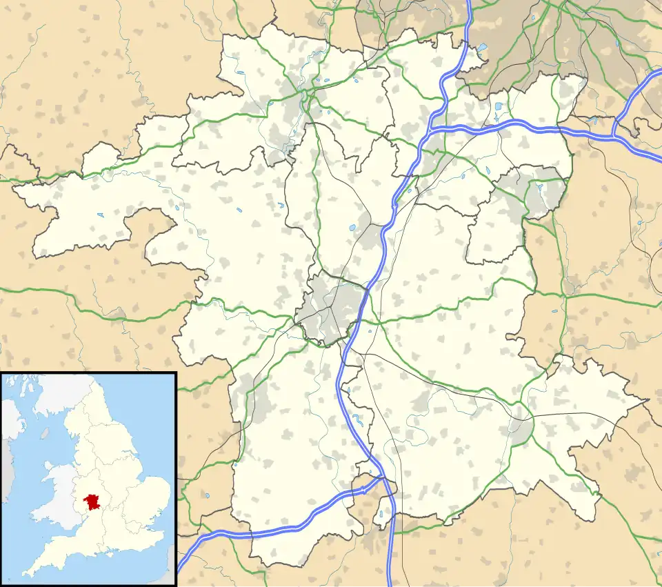 Conderton is located in Worcestershire