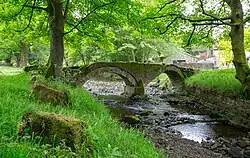 Packhorse Bridge over Wycoller Beck