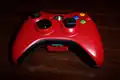 Red Xbox 360 Wireless controller