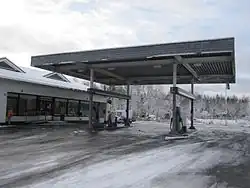 Yppäri filling station along the highway