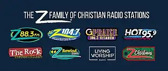 The Z Family of Christian Radio Stations in Central Florida and Nationwide on the Z Streaming App.