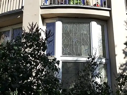 Stained glass window