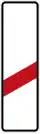 162: One-stripe Beacon about 80m before Level Crossing (right)