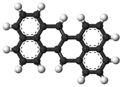 Ball-and-stick model of zethrene