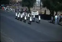 A group from Yuendumu marching, 1961