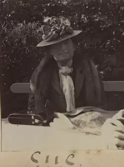 From her own photo album