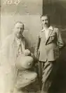 Rudolf Meyer Riefstahl with Turgot Halis Bey, c. 1925. Department of Image Collections, National Gallery of Art Library.