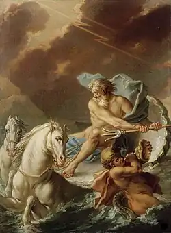 Нептун. Холст, масло. Лувр, Париж