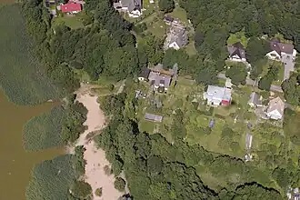 Вид на микрорайон с воздуха  Пикалийва