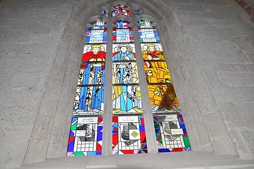 Витражи капеллы