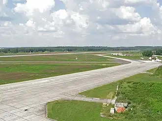Вид аэродрома
