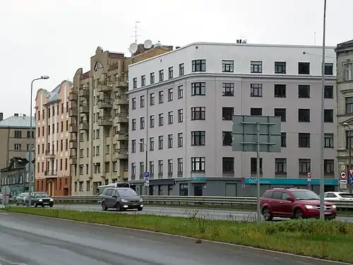 Вид от дома № 29