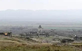 Развалины села 23 декабря 2020 года