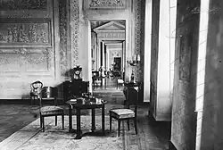 Анфилада дворца в первой половине XX века.