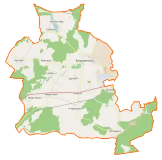 Свенцехова на карте