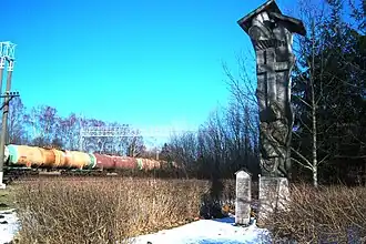 Памятник на месте катастрофы