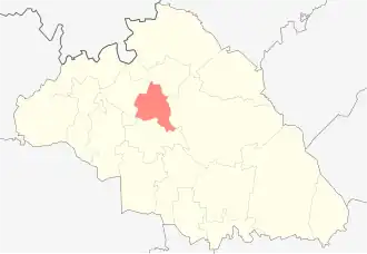 Любищицкий сельсовет на карте