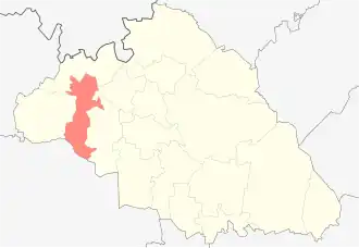 Коссовский сельсовет на карте