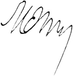 Изображение автографа