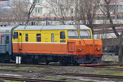 Дефектоскопная автомотриса АДЭ1-019 Калужского завода