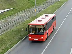 НЕФАЗ-5299  маршрута № 207А на проспекте Вахитова